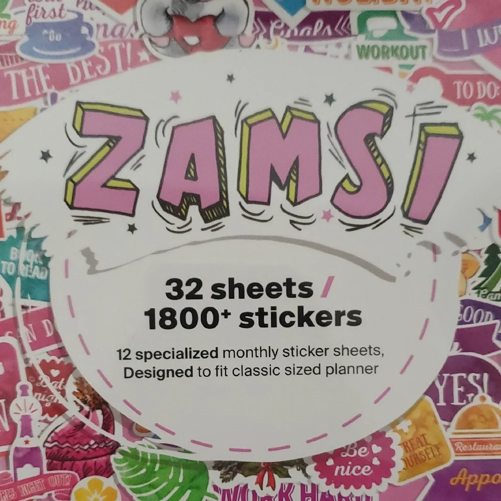 Colorful Planner Stickers 1800+